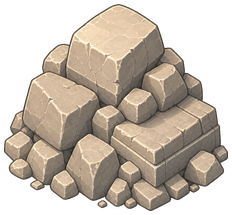 Stone found on an island